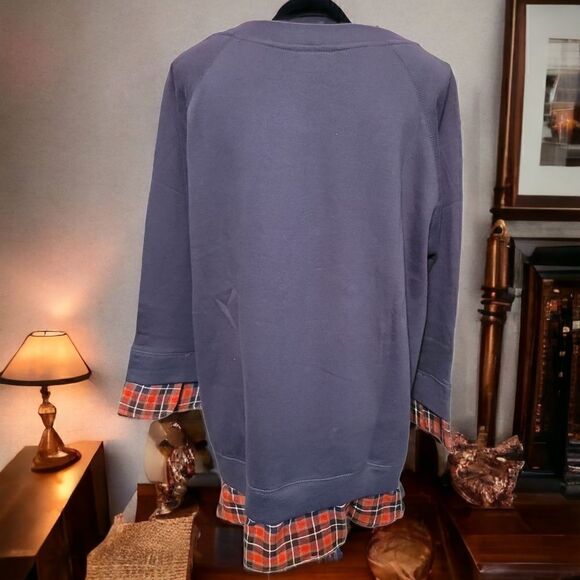 CW Classics Plaid Sweatshirt Size 2X New in Package - Picture 2 of 7